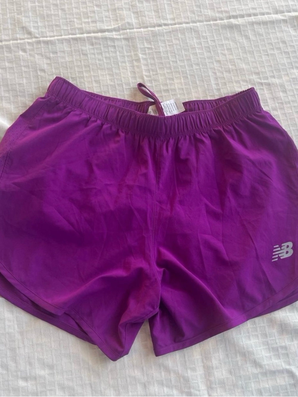 New Balance Women's Magenta Athletic Shorts
